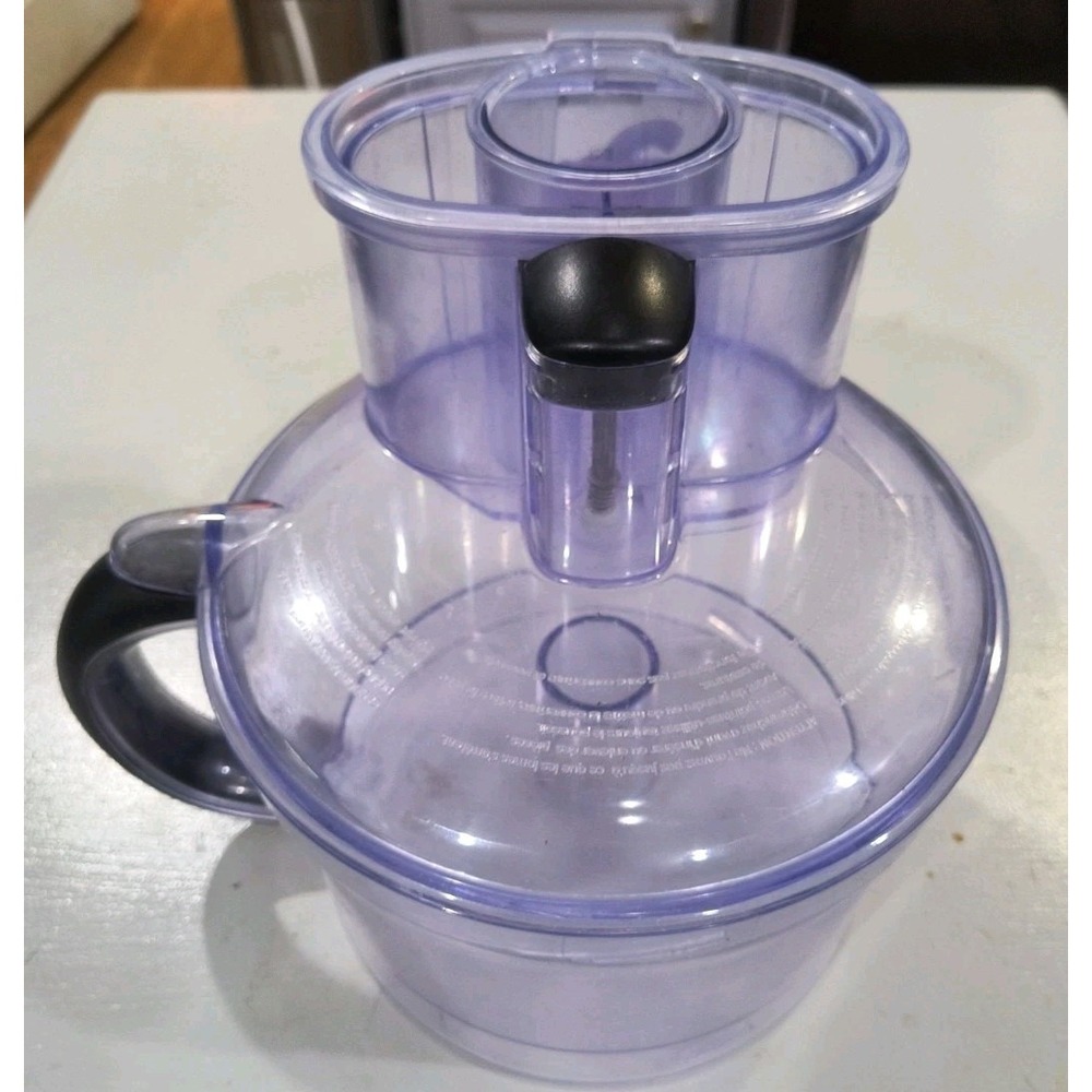 GE Food Processor Work Bowl / Mixing Bowl, Food Pusher WalMart Model 169203